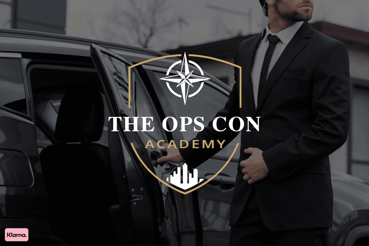 The Ops Con Close Protection Programme - The Ops Con Academy training course